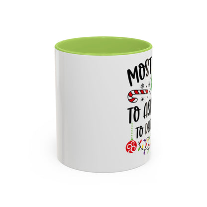 Christmas Coffee Mug, 11oz, "Define Good Santa"