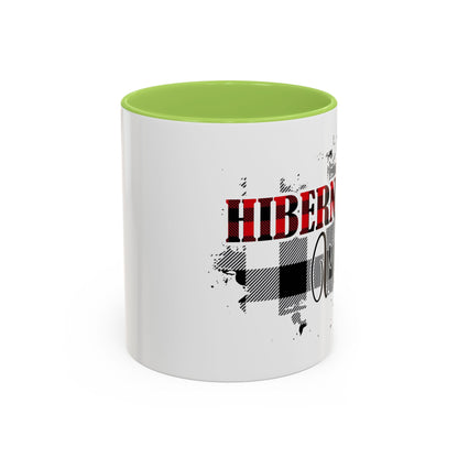 Christmas Coffee Mug, 11oz, "Hibernation Mode"