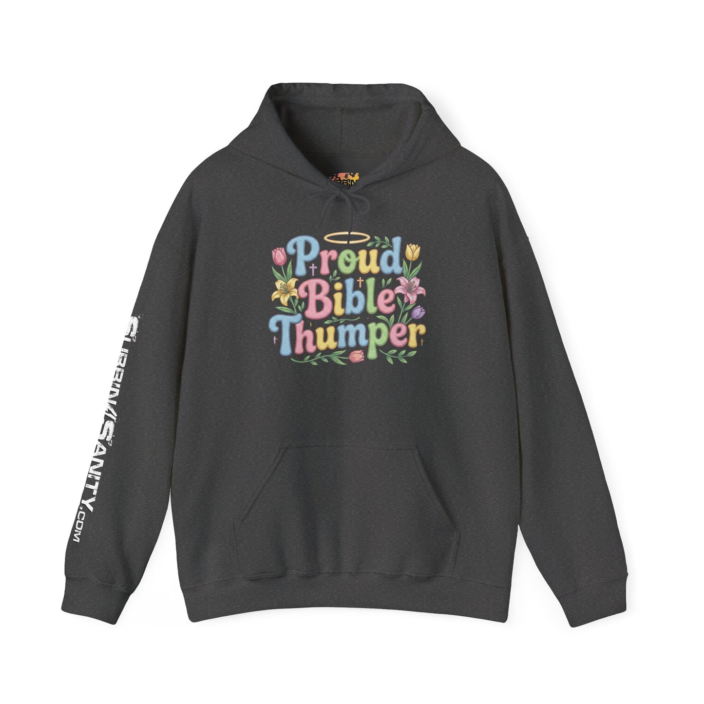 Proud Bible Thumper Rose Easter Faith Hoodie