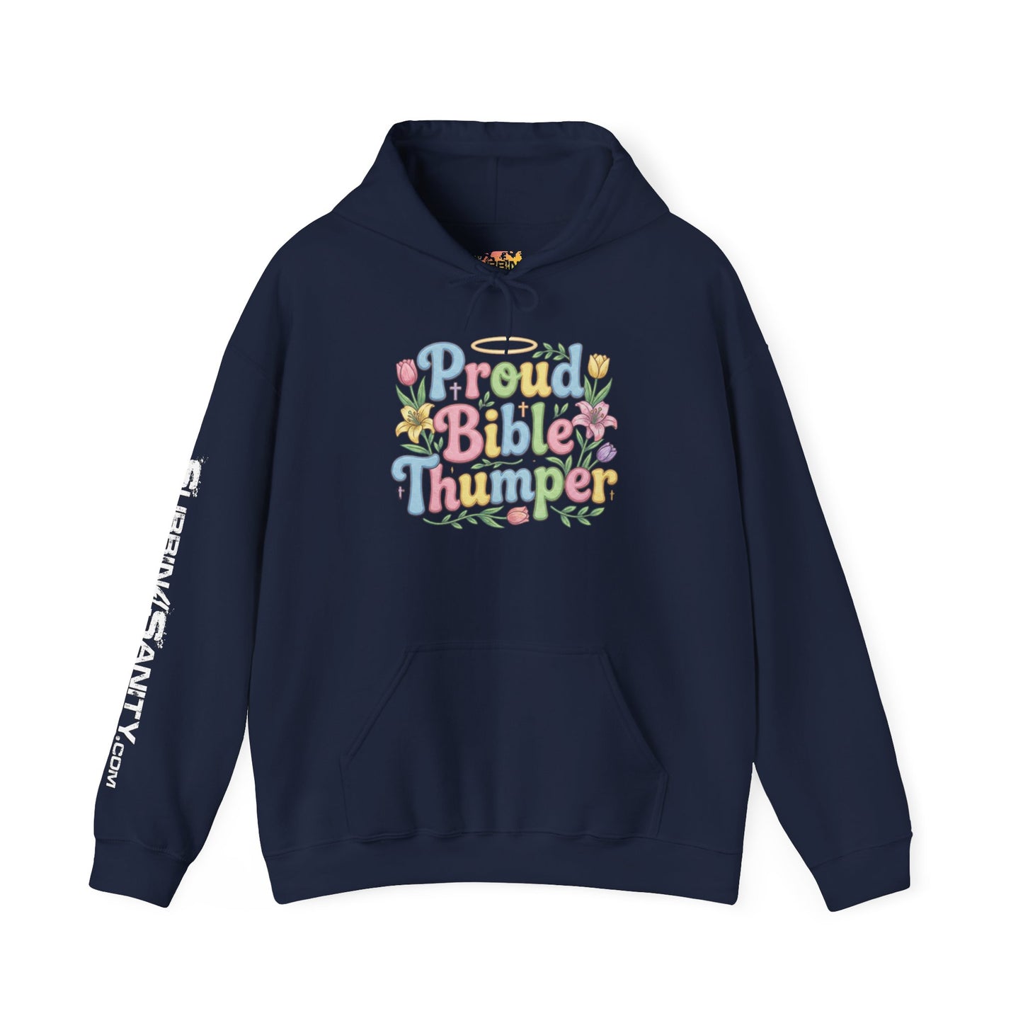 Proud Bible Thumper Rose Easter Faith Hoodie