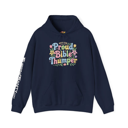 Proud Bible Thumper Rose Easter Faith Hoodie