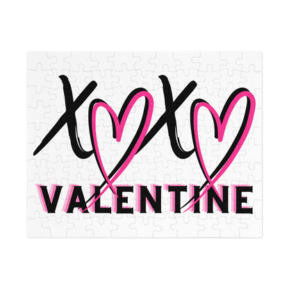 Valentines XOXO Jigsaw Puzzle — Romantic Tin Box Gift