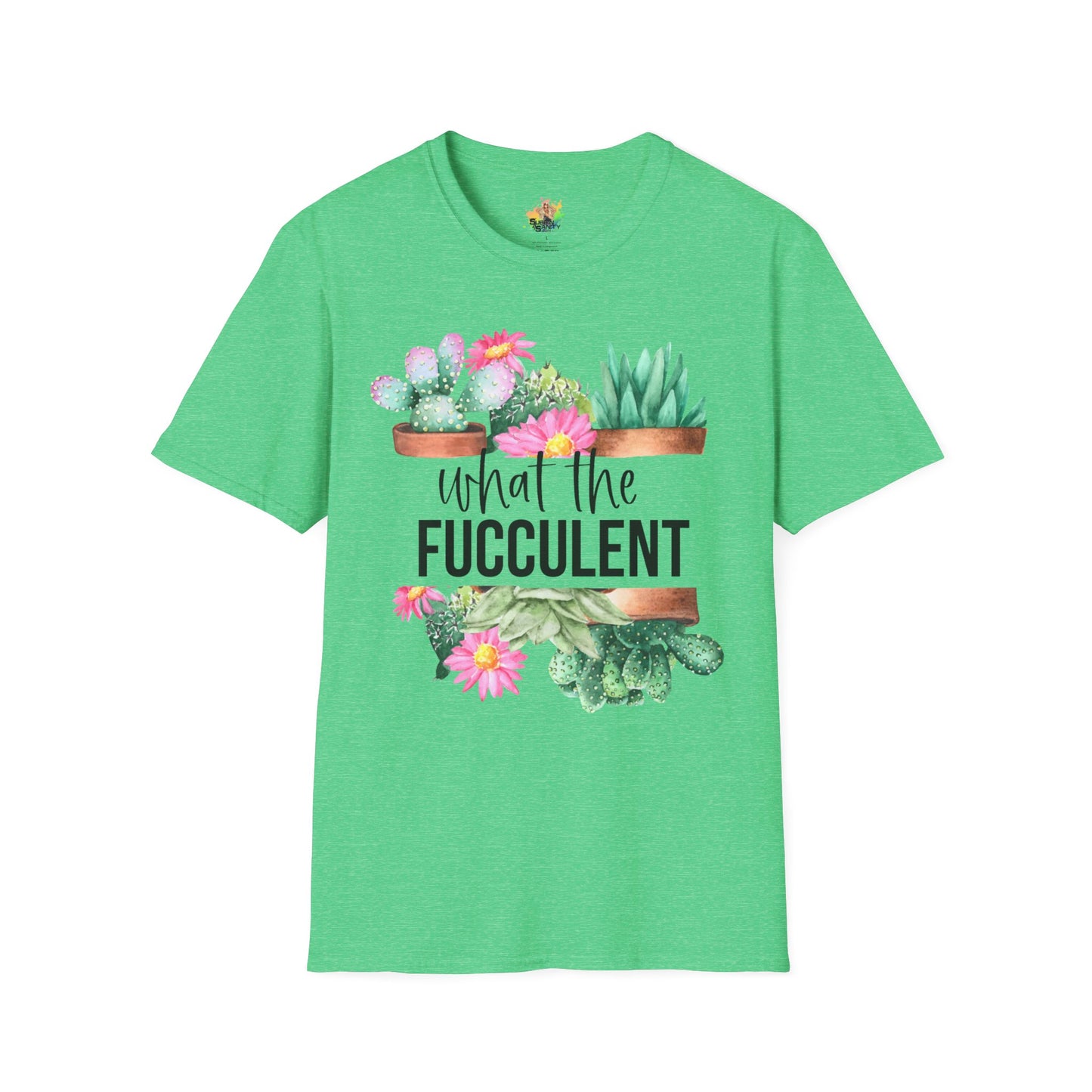 What The Fucculent Graphic T-Shirt | Funny Plant Pun Tee by Subbin4Sanity
