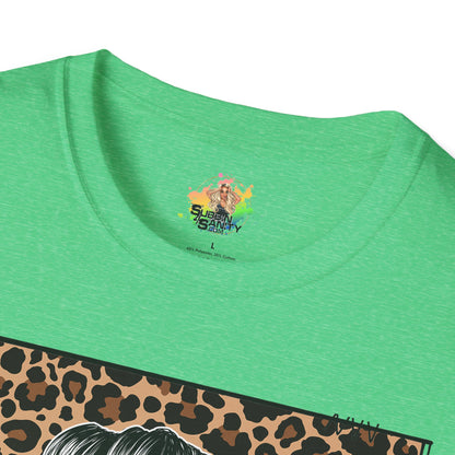 Leopard Junkie Graphic T-Shirt | Retro Bad Girl Statement Tee by Subbin4Sanity
