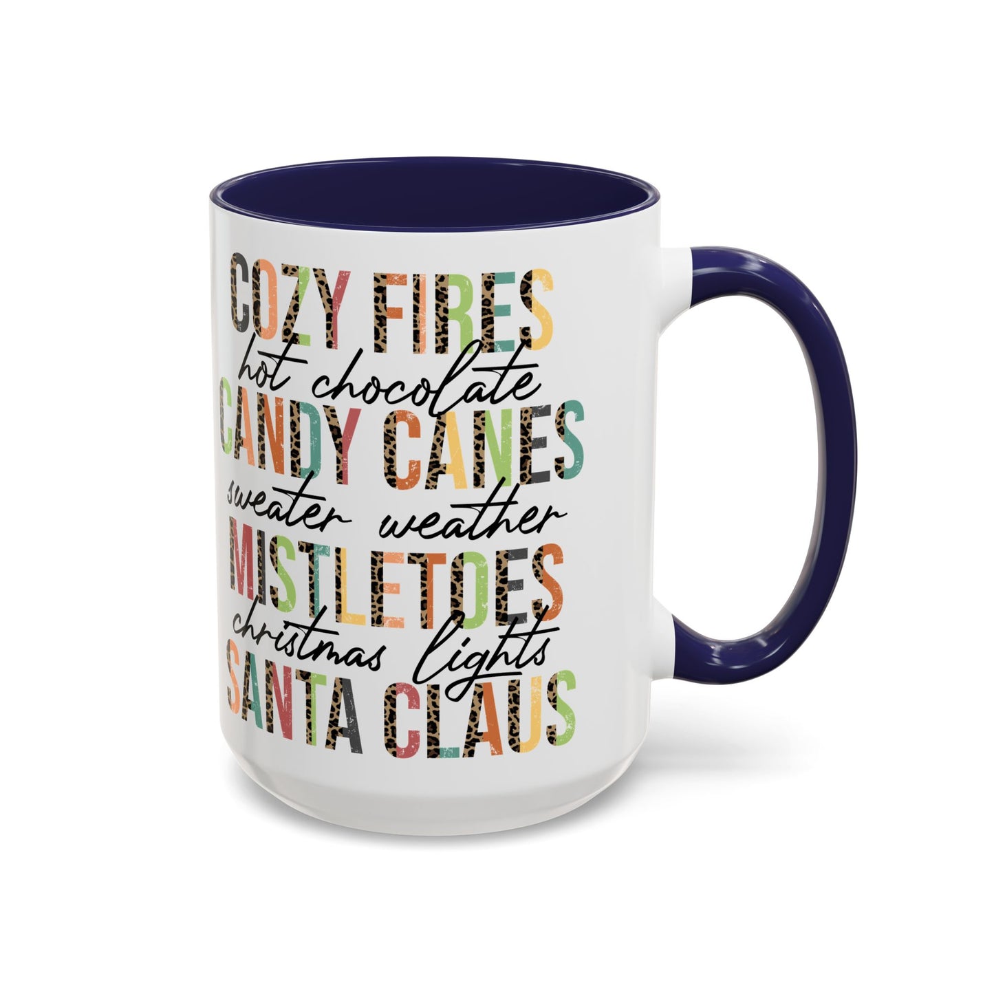 Christmas Coffee Mug, 11oz, Sweater Weather Quote -