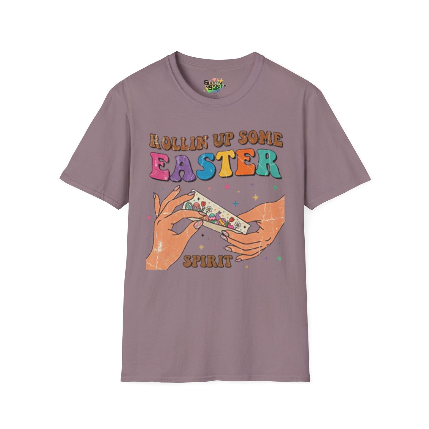 Rollin Up Some Easter Spirit Unisex Soft Style T-Shirt