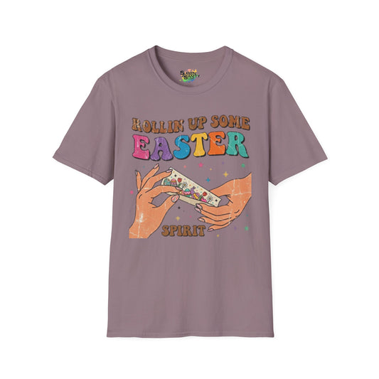 Rollin Up Some Easter Spirit Unisex Soft Style T-Shirt