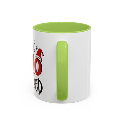 Christmas Coffee Mug, 11oz, "Ho Ho Hammered"