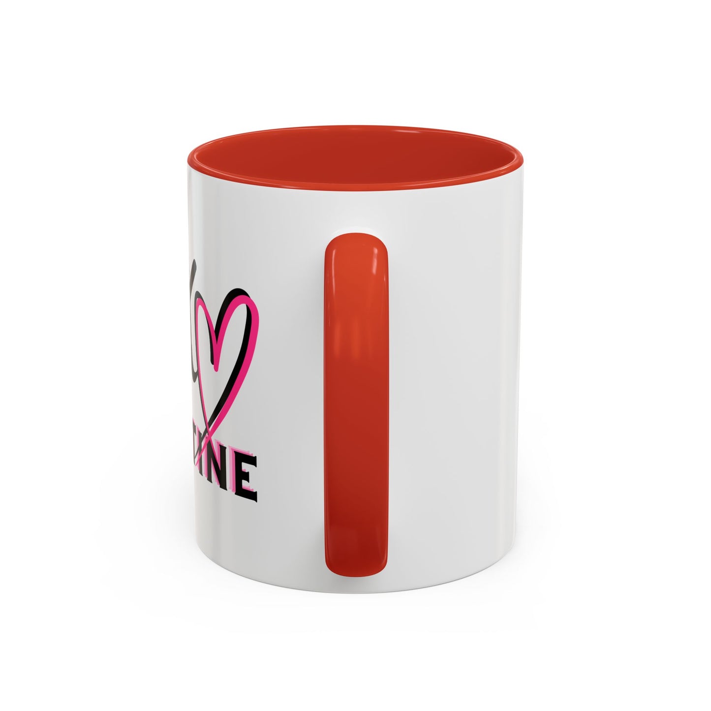 XOXO Valentine Accent Coffee Mug — 11oz & 15oz