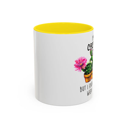 Coffee Mug, 11oz, "No Cactus Expert"