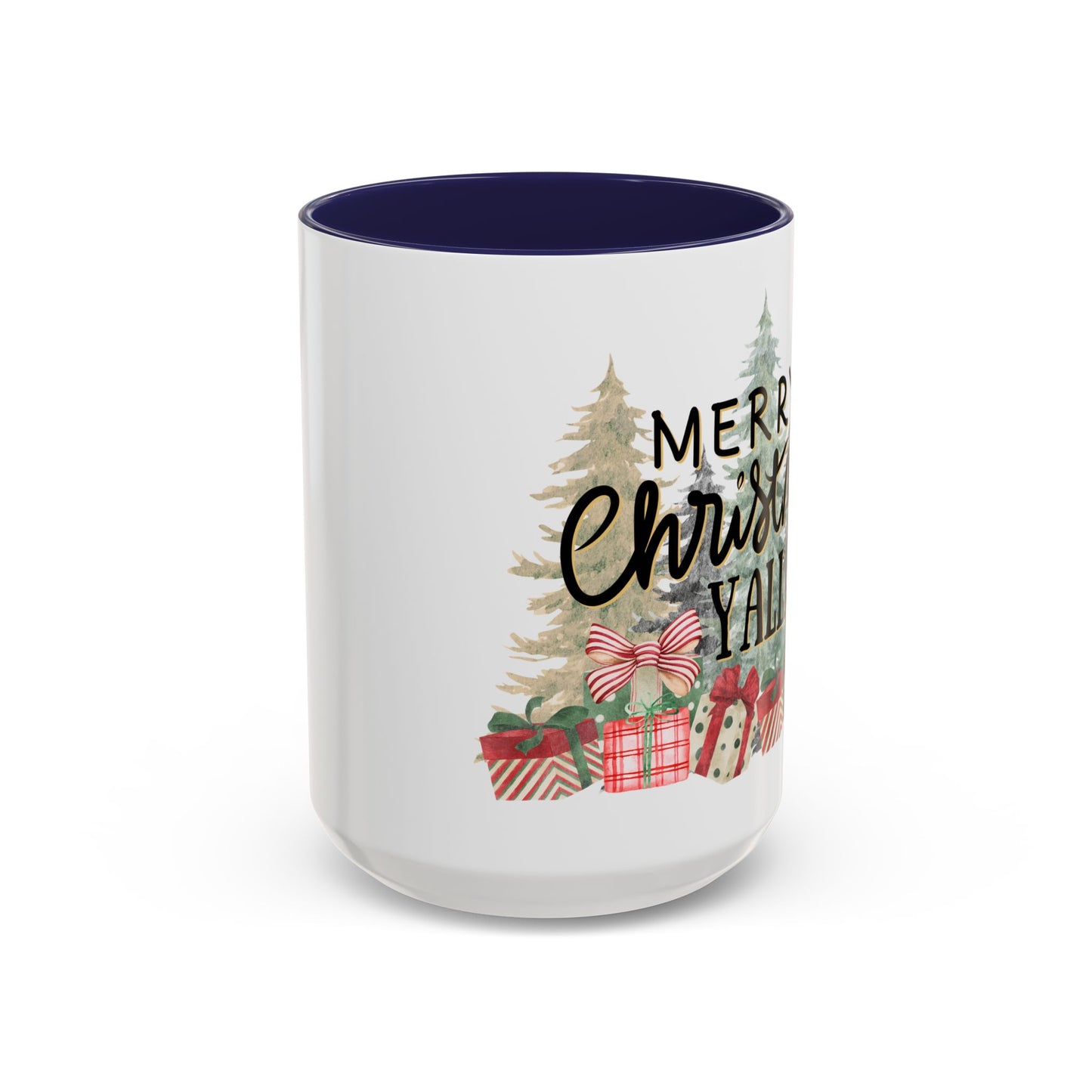 Christmas Coffee Mug, 11oz, "Merry Christmas Yall"