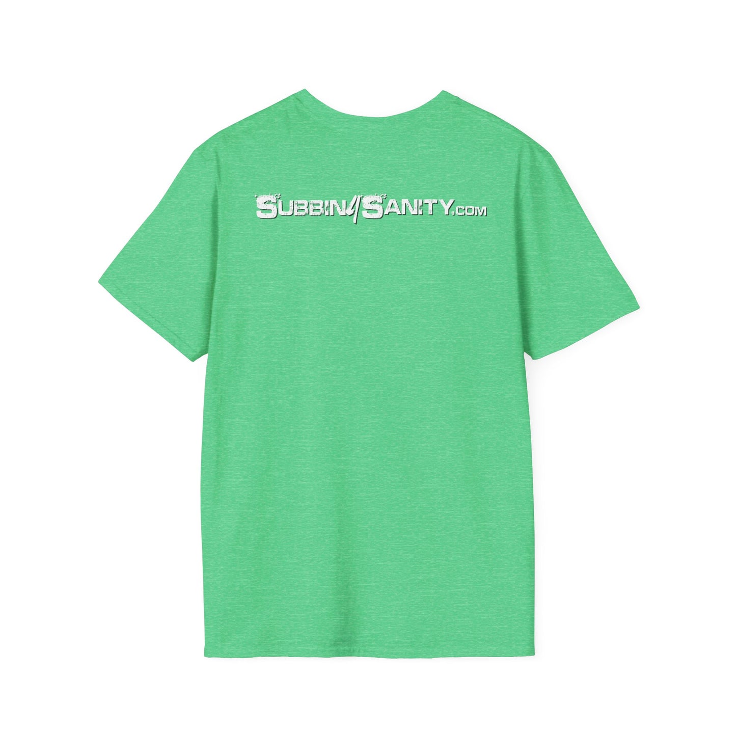 Christmas DTG Softstyle Tee "gunna go lay under the christmas tree and remind my family im a gift"