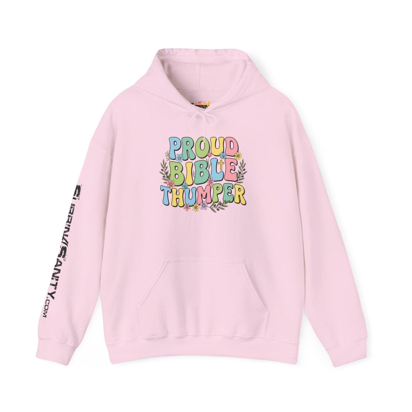 Proud Bible Thumper Multicolor Spring Easter Faith Hoodie