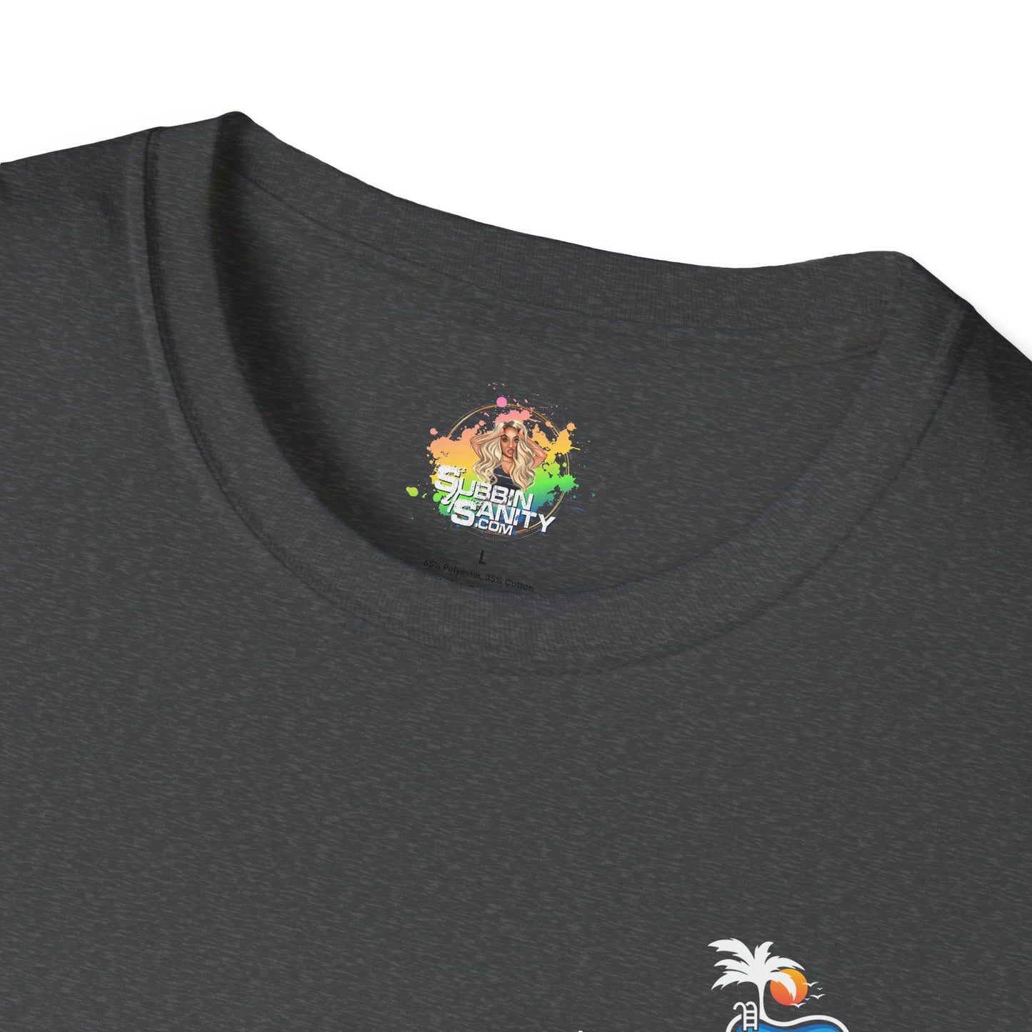 Custom Front & Back Graphic T-Shirt | Personalized Logo Or Design Tee by Subbin4Sanity
