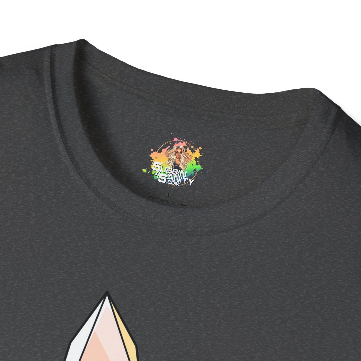 Crazy Crystal Lady Graphic T-Shirt | Funny Witchy Statement Tee by Subbin4Sanity
