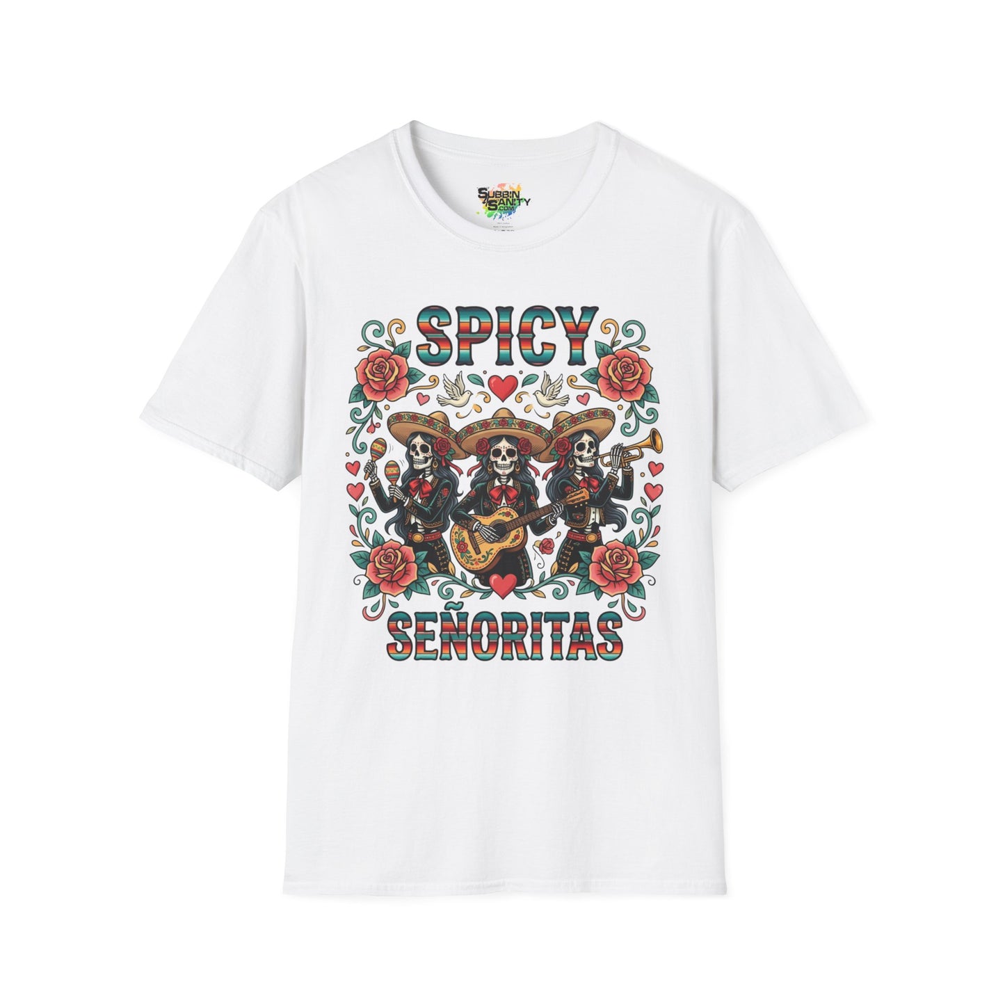 "Spicy Senoritas" | Unisex Softstyle T-Shirt