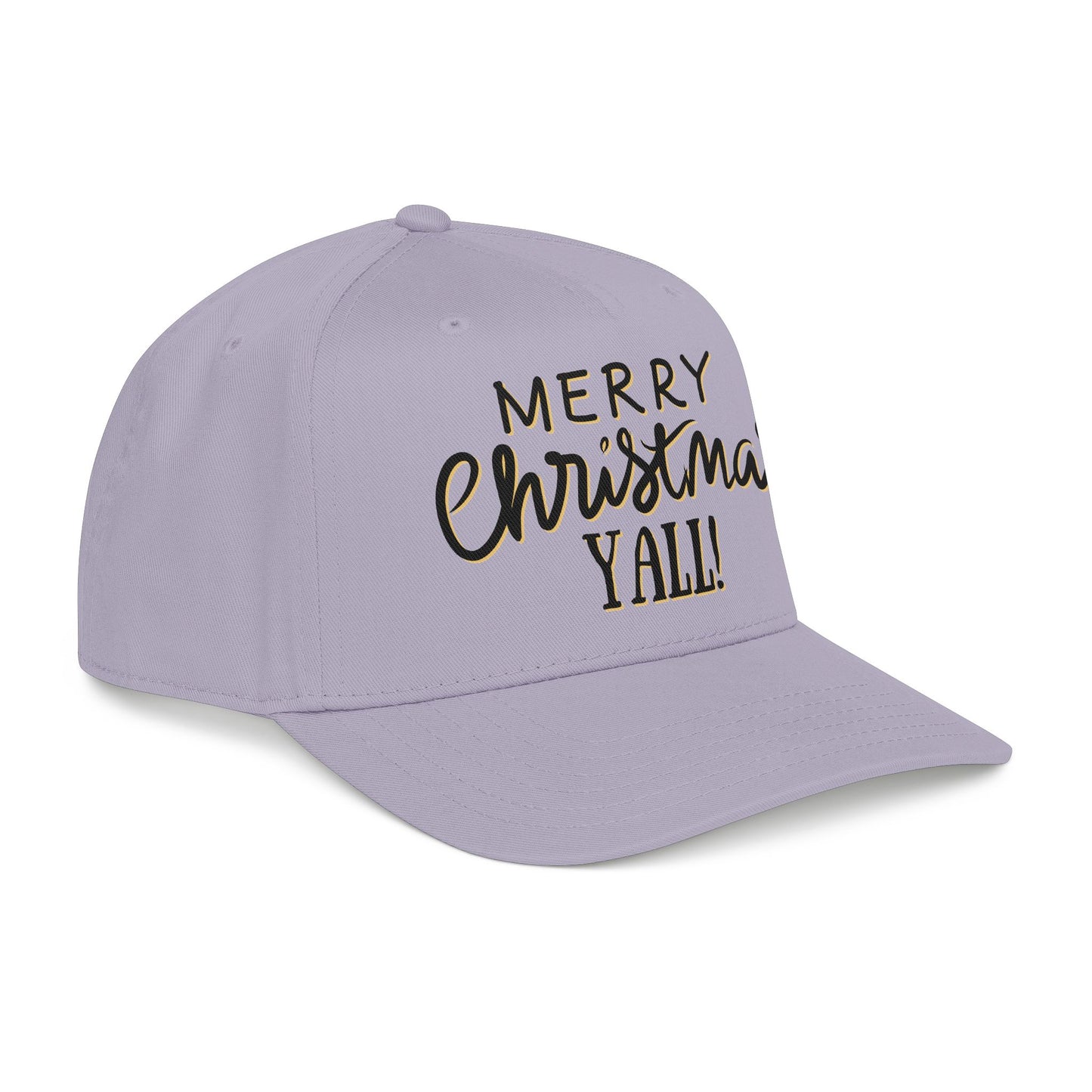 Merry Christmas Y'all Baseball Cap — Holiday DTF Baseball Hat