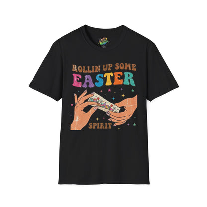 Rollin Up Some Easter Spirit Unisex Soft Style T-Shirt