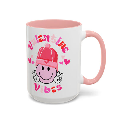 Valentines Coffee Mug, 11oz, "Valentines Vibes"