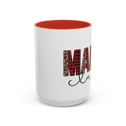 Christmas Coffee Mug, 11oz, "Mama Claus"