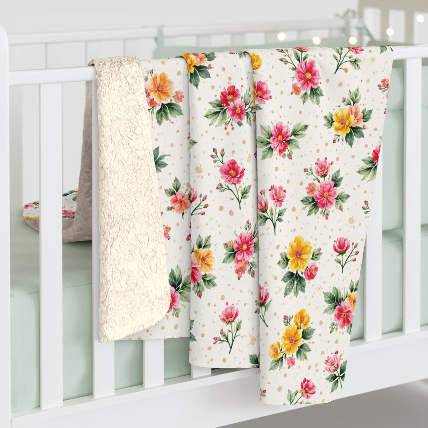 Wildflower Sprinkle Pattern – Splatter Bloom Collection – Original Seamless Design By Subbin4Sanity