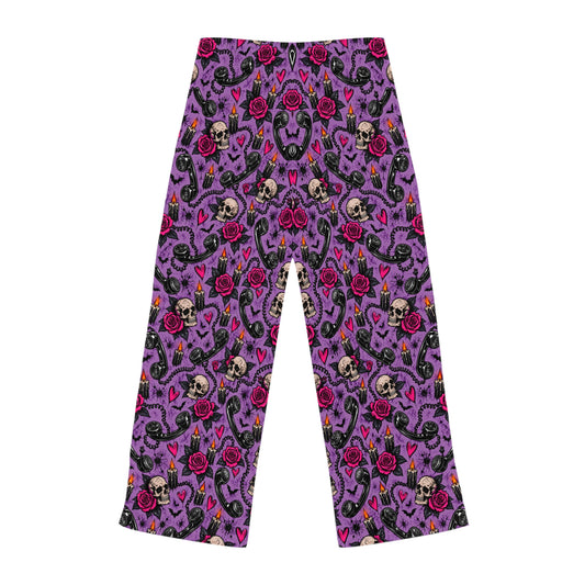 If Karma Needs Help, Call Me Pajama Pants | Karma’s Calling Gothic Lounge Pants by Subbin4Sanity