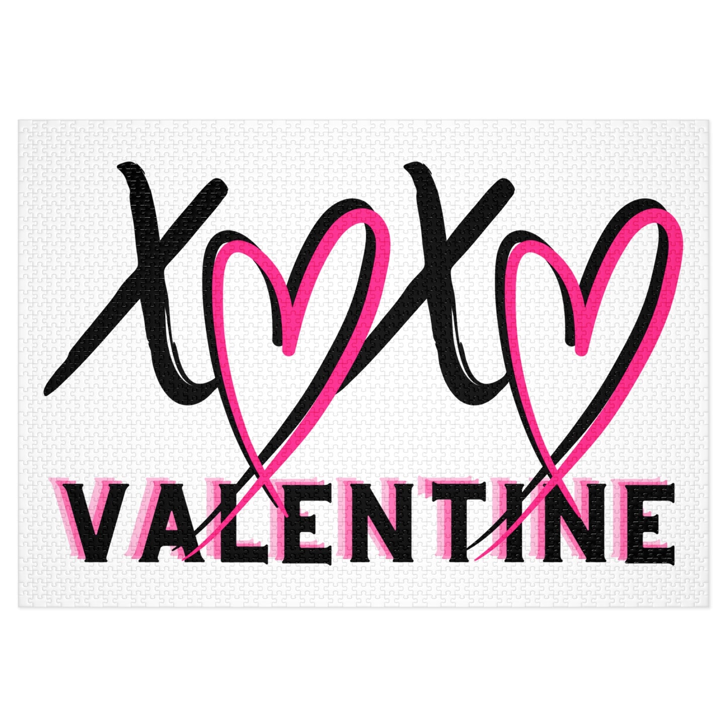 Valentines XOXO Jigsaw Puzzle — Romantic Tin Box Gift