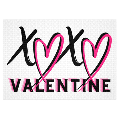 Valentines XOXO Jigsaw Puzzle — Romantic Tin Box Gift