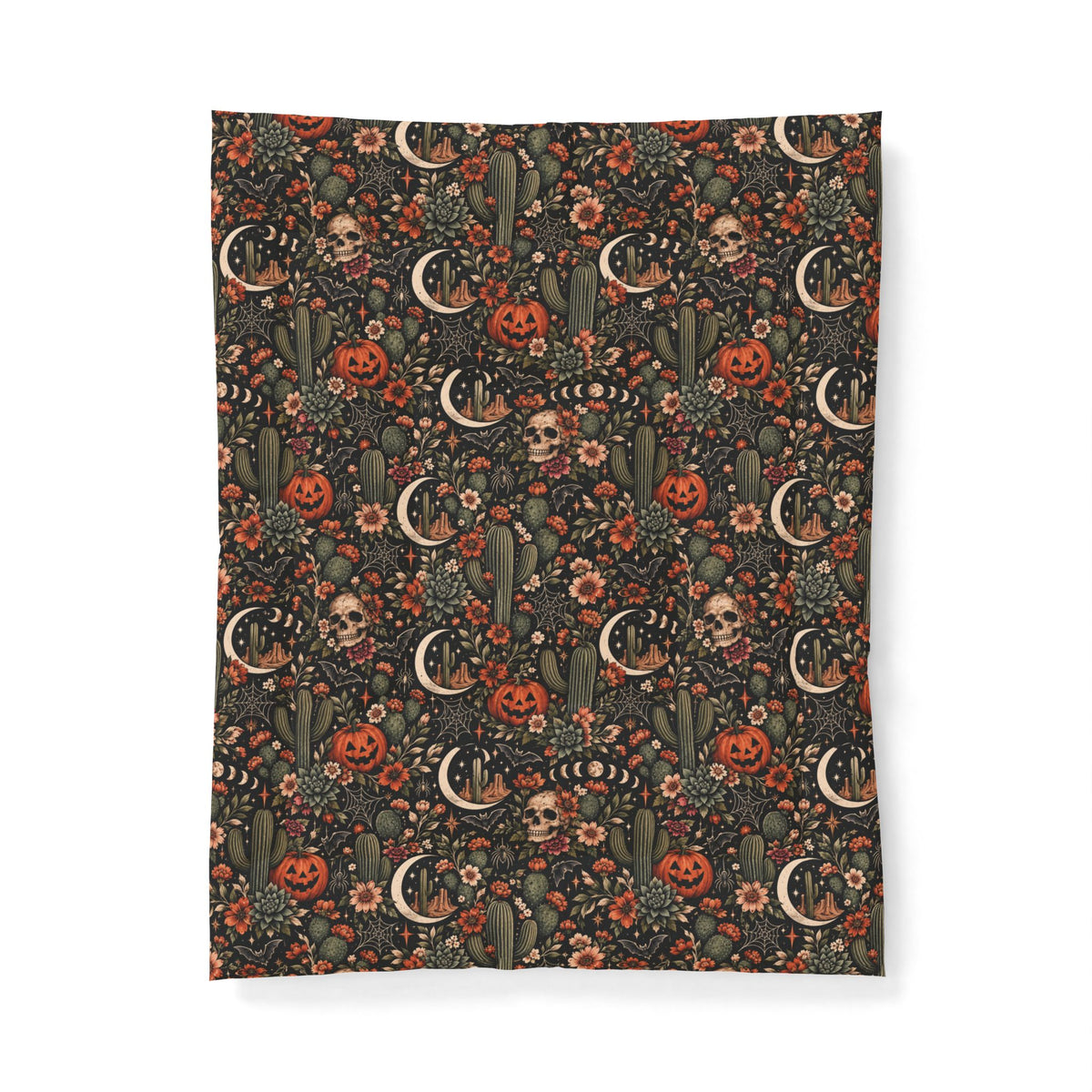 Desert Eclipse Comforter | Boho Halloween Celestial Bedding by Subbin4Sanity