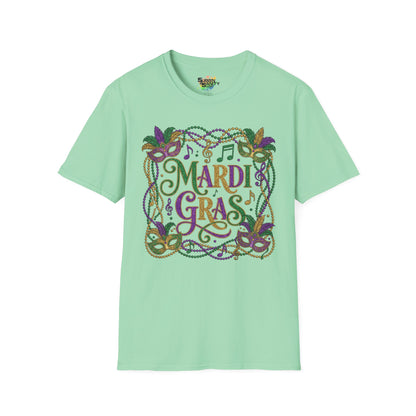 "Mardi Gras" | Unisex Softstyle T-Shirt