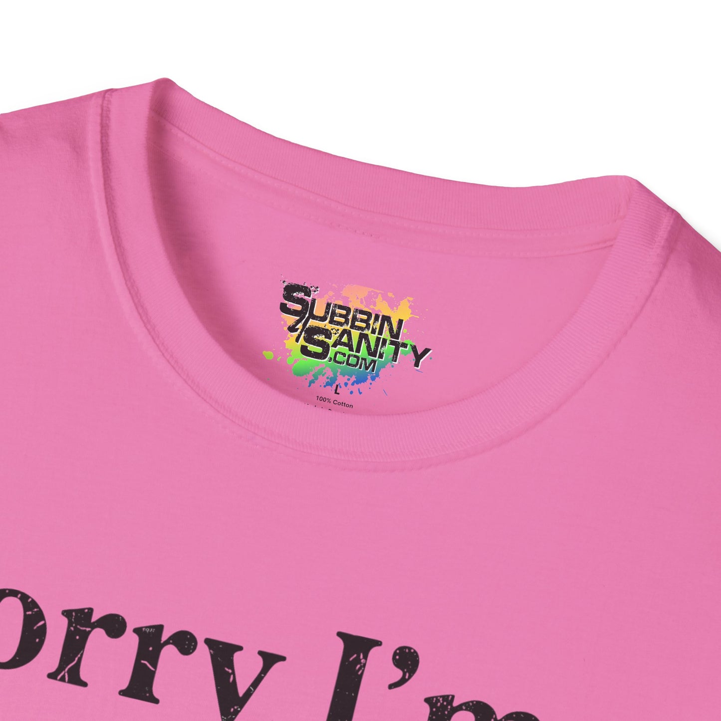 Sorry I'm Booked (With Myself) Valentine T-Shirt – Cute Graphic Tee | Unisex Softstyle Valentine’s Day Shirt