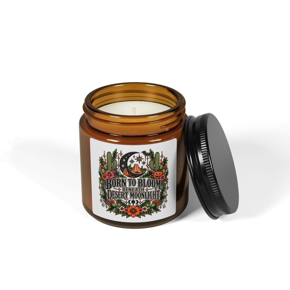Born To Bloom Beneath Desert Moonlight Soy Candle