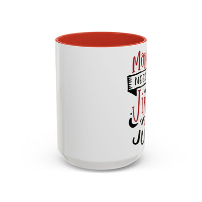 Christmas Coffee Mug, 11oz, "Jingle Juice"