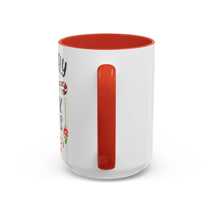 Christmas Coffee Mug, 11oz, "Most likely to deck the halls"