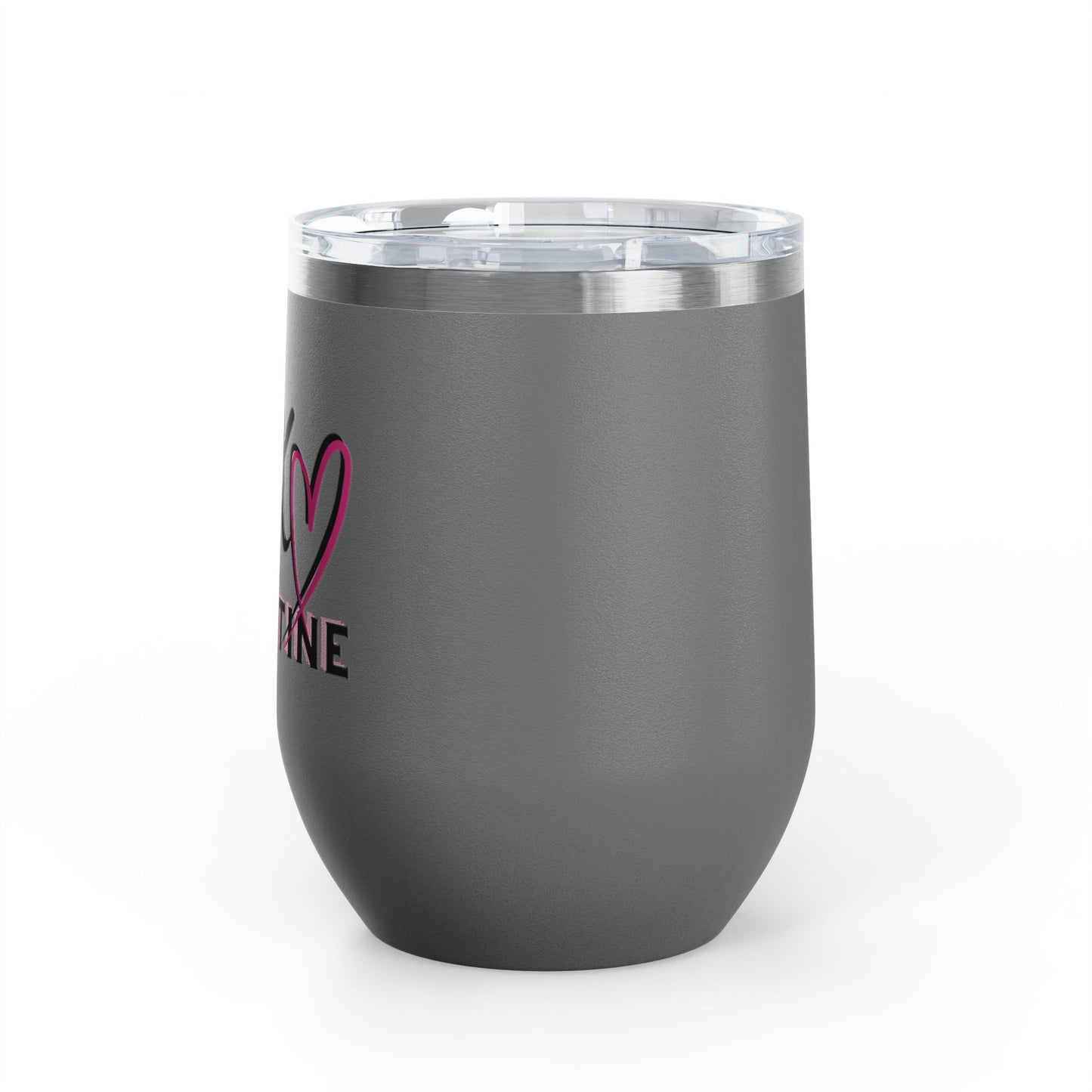 Valentine XOXO Hearts 12oz Wine Tumbler