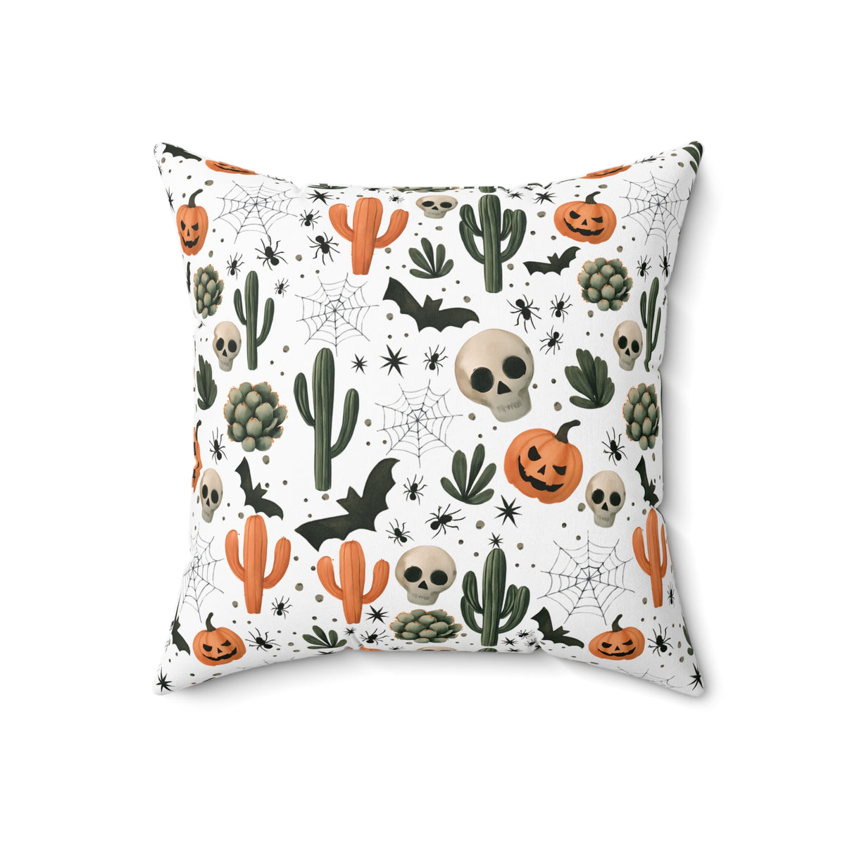 Desert Nights & Halloween Frights Double-Sided Pillowcase & Insert | Boho Halloween Decor by Subbin4Sanity