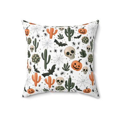 Desert Nights & Halloween Frights Double-Sided Pillowcase & Insert | Boho Halloween Decor by Subbin4Sanity