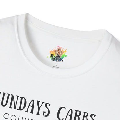 The Lord’s Carbs Graphic T-Shirt | Funny Food Lover Statement Tee by Subbin4Sanity