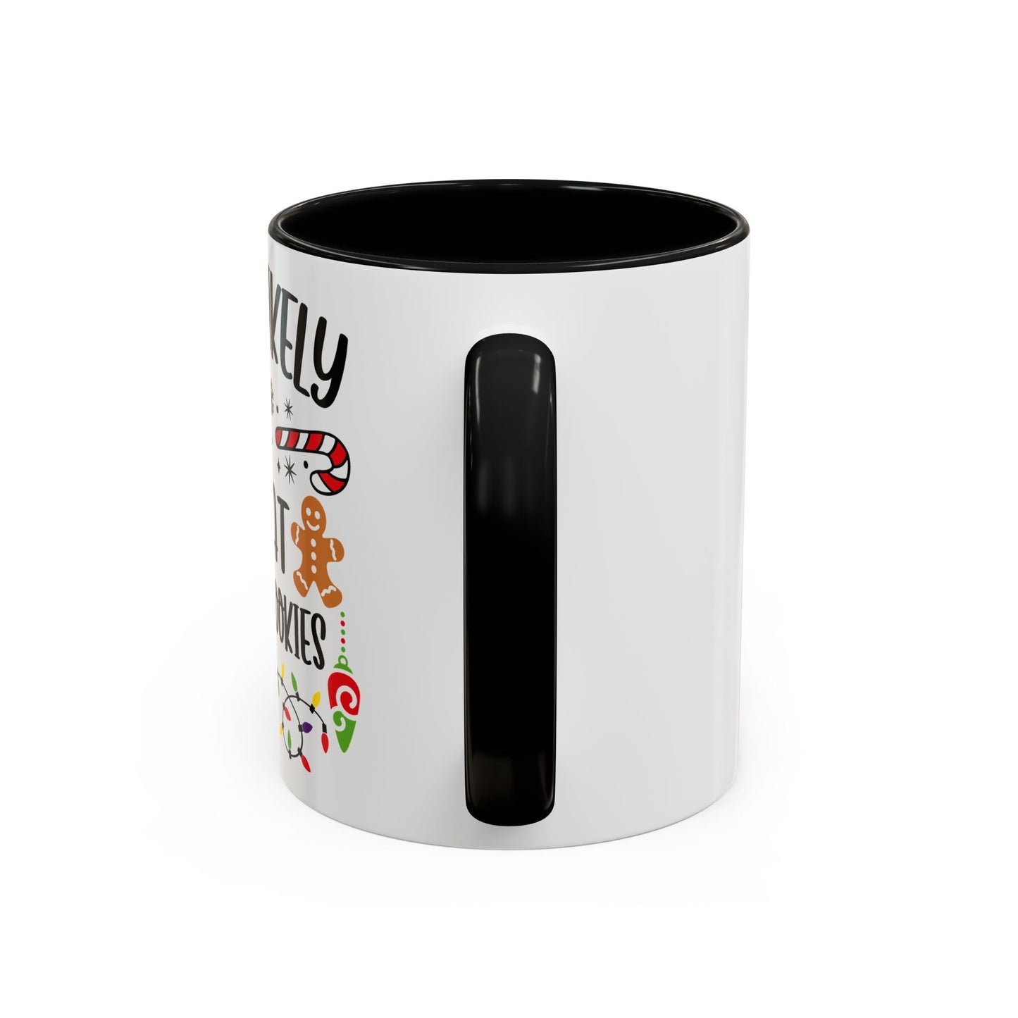 Christmas Coffee Mug, 11oz, "Eat Santa's Cookies"