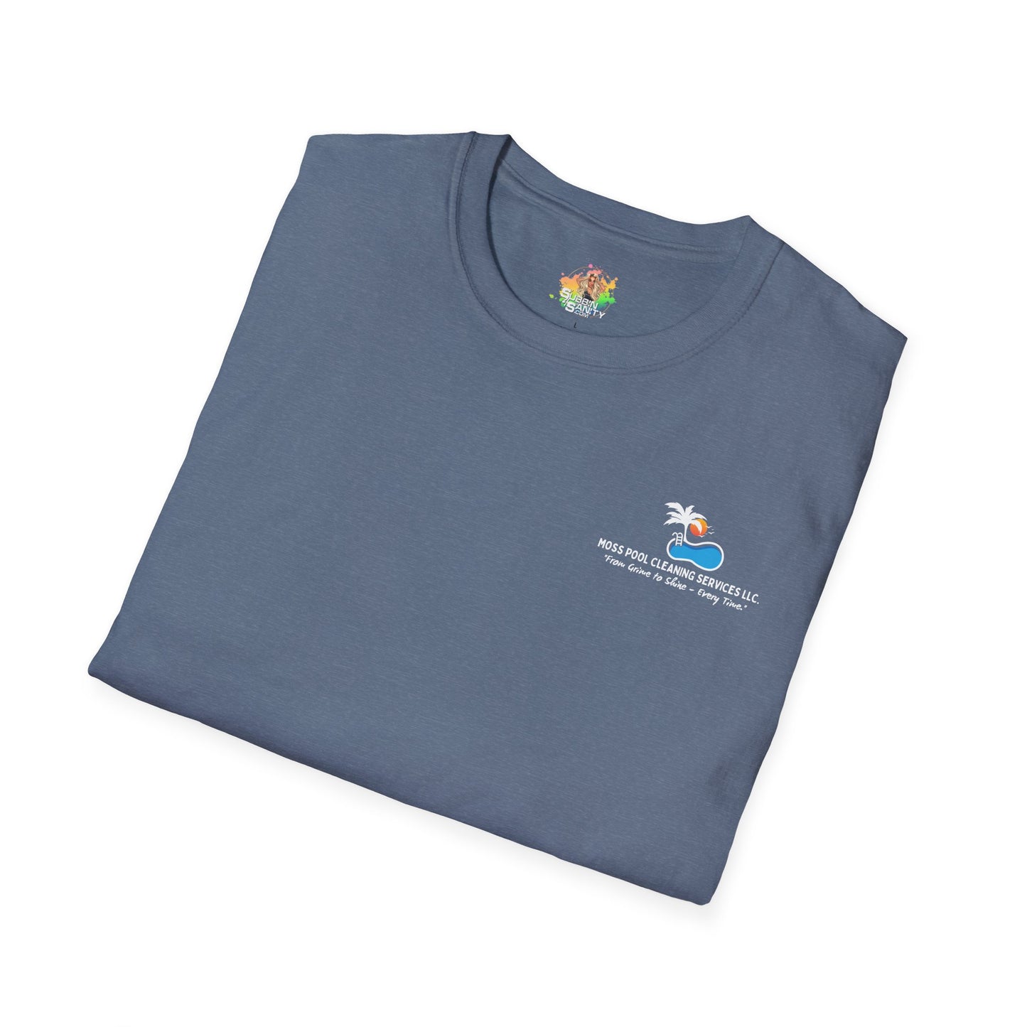 Custom Front & Back Graphic T-Shirt | Personalized Logo Or Design Tee by Subbin4Sanity