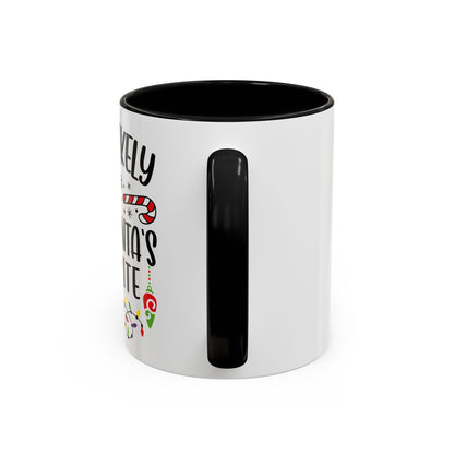 Christmas Coffee Mug, 11oz, "To be Santa's favorite"