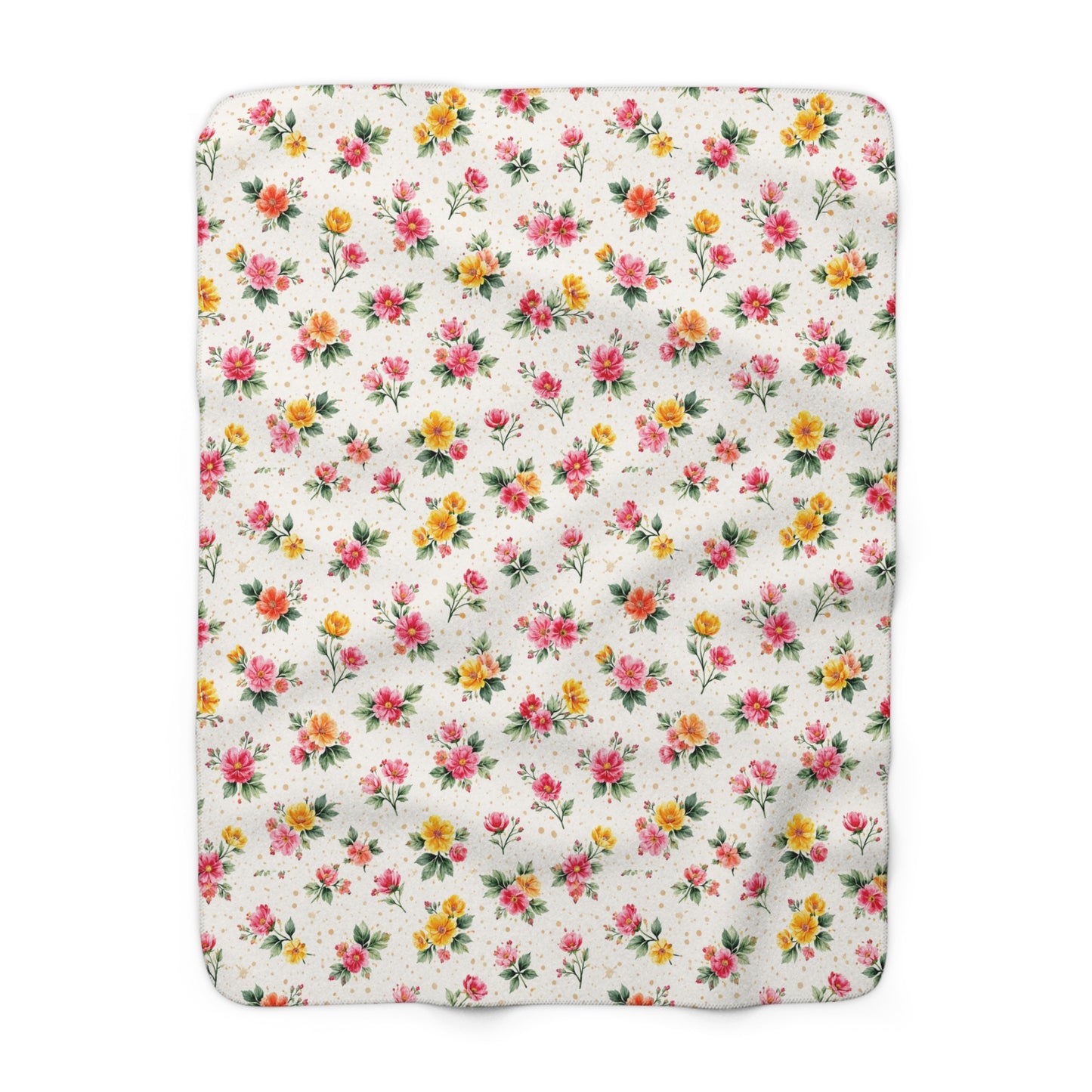 Wildflower Sprinkle Pattern – Splatter Bloom Collection – Original Seamless Design By Subbin4Sanity