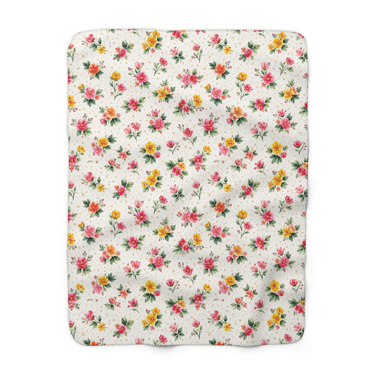 Wildflower Sprinkle Pattern – Splatter Bloom Collection – Original Seamless Design By Subbin4Sanity