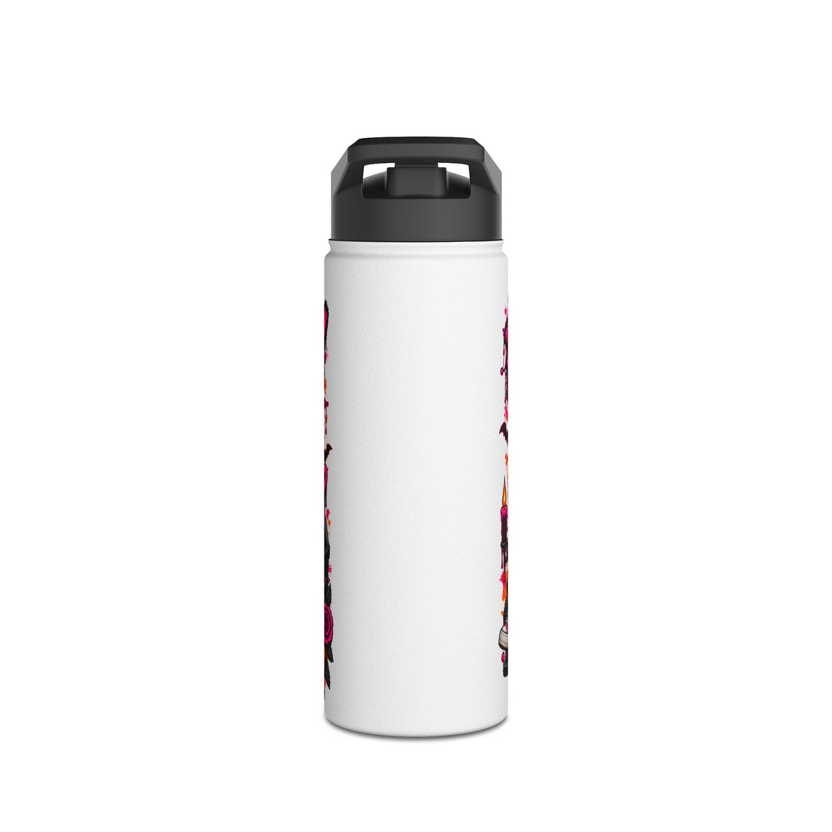 Emotionally Deceased Stainless Steel Water Bottle | Sarcastic Gothic Insulated Bottle by Subbin4Sanity