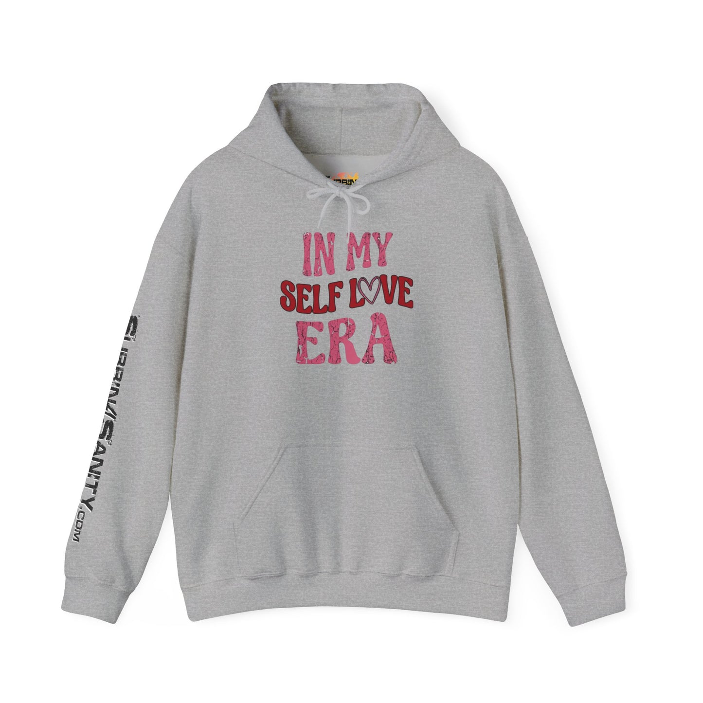 "In My Self Love Era" Valentines Hoodie – Cute Graphic Pullover | Unisex Cozy Valentine’s Day Hoodie