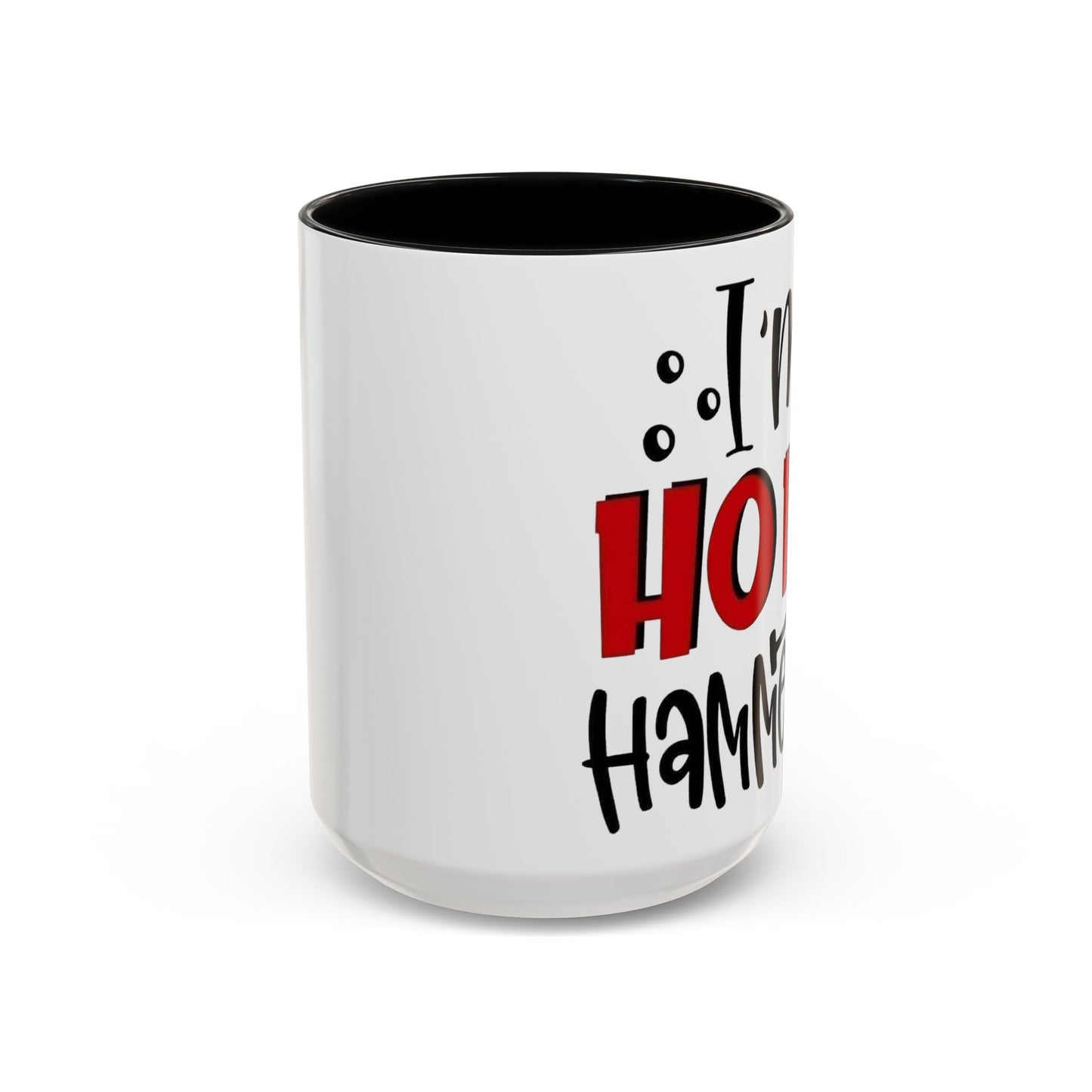 Christmas Coffee Mug, 11oz, "Ho Ho Hammered"