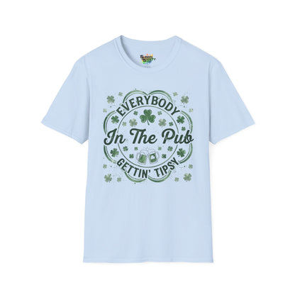 "Everybody In The Pub Gettin' Tipsy" | Unisex Softstyle T-Shirt
