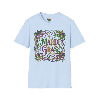 "Mardi Gras" | Unisex Softstyle T-Shirt