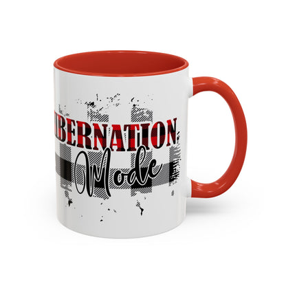 Christmas Coffee Mug, 11oz, "Hibernation Mode"