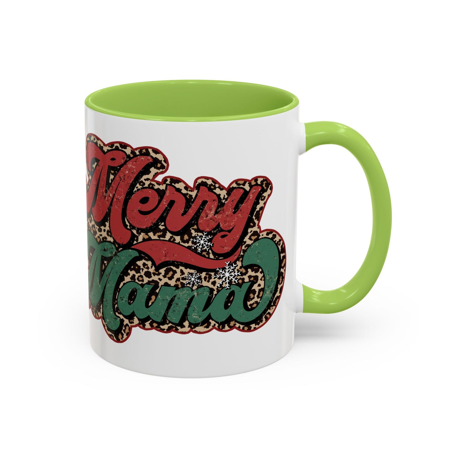 Christmas Coffee Mug, 11oz, "Merry Mama"
